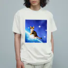 ふあもこキャットランドのステラキャットチェイサー Organic Cotton T-Shirt