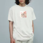 せつのおねがいネコちゃん オーガニックコットンTシャツ