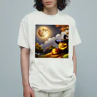 オクさんのBuzzショップのワルかわハロウィン👻✨ Organic Cotton T-Shirt