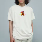 MaKenEekaRaのネオンダックス Organic Cotton T-Shirt