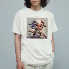 アートエピック (ArtEpic)のひつじの冒険者（プラウド・フリース) オーガニックコットンTシャツ