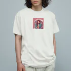 Mi-ko333shopのマイコレクション 美しい女性 Organic Cotton T-Shirt