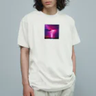 Sokhoの鮮やかでかっこいい雷グッズ オーガニックコットンTシャツ