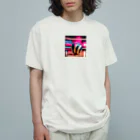 ゆいぼのお店のがんばれニッポン オーガニックコットンTシャツ