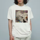 MIPA♥の愛犬パールグッズ　Mipa♥日本スピッツ Organic Cotton T-Shirt