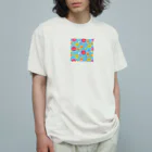 MAYのflower Organic Cotton T-Shirt