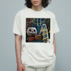 いらすとグッズのハッピーハロウィン Organic Cotton T-Shirt