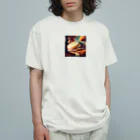 ワンダーワールド・ワンストップの秋の風景 Organic Cotton T-Shirt