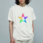 ReeYoのスタークリスタル オーガニックコットンTシャツ