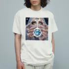Ri-2のダイヤモンド女性と神秘 Organic Cotton T-Shirt
