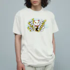 現代美術二等兵の千客万ライライライライライ Organic Cotton T-Shirt