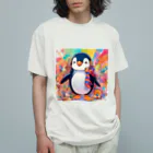 aki7sの笑顔のペンギン Organic Cotton T-Shirt