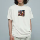 ki1962の浜辺で撮った仲の良い4姉妹のプレミアムグッズ Organic Cotton T-Shirt