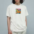 AI-shopのかめたろう オーガニックコットンTシャツ