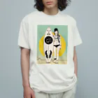 ファンタジスターのサーファーのさりちゃん オーガニックコットンTシャツ