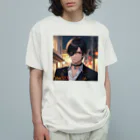 Cyber XXXの眼帯王子 オーガニックコットンTシャツ
