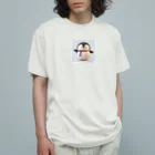 Momo Magicの癒しペンギン Organic Cotton T-Shirt