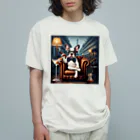 シバッタのフレブルギャング オーガニックコットンTシャツ