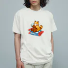 Red panda MuseumのPIPI飴 Organic Cotton T-Shirt