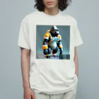 おもちショップの３Dパワースーツゴリラさん オーガニックコットンTシャツ