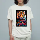 LEONのVivid-Tiger（ビビッド‐タイガー） オーガニックコットンTシャツ