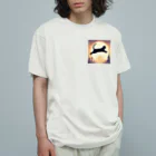 toto012の猫のシルエットグッズ Organic Cotton T-Shirt