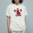 Suzurin’s Creationsのトマトのトミー オーガニックコットンTシャツ