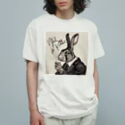 ニヒルうさぎ屋さんのニヒルうさぎ Ⅰ Organic Cotton T-Shirt