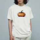 chikopapa1129の南京　カボチャ オーガニックコットンTシャツ