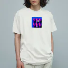 ank110275のドリンク　明るく Organic Cotton T-Shirt