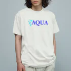 にずぅのAQUA オーガニックコットンTシャツ