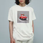 まひる3のあかい車グッツ Organic Cotton T-Shirt