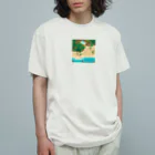 だいすけの美しいビーチ Organic Cotton T-Shirt