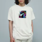 shiduryoのドラゴンと魔法使い オーガニックコットンTシャツ