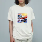 P.H.C（pink house candy）の幻想的な雪景色のグッズ Organic Cotton T-Shirt