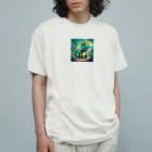 かわいいグッズのかわいい恐竜 Organic Cotton T-Shirt