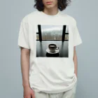 ミウ&ゆうの部屋のcoffee Time オーガニックコットンTシャツ