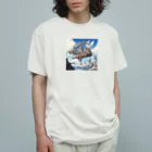 SetsunaAIの空に浮かぶ島のファンタジーグッズ Organic Cotton T-Shirt