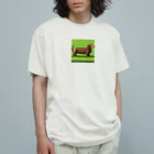 Gaku_1020のダックスフンドグッズ Organic Cotton T-Shirt