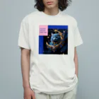 ChromastrAlのGalactic Grace in Every Gaze オーガニックコットンTシャツ