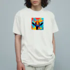 tomo0404の怒れるキリン Organic Cotton T-Shirt