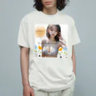 sounya sounyaの美女 図鑑（はあっ） オーガニックコットンTシャツ