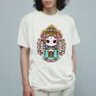 鷹鷹の千手ちゃんセカンド オーガニックコットンTシャツ