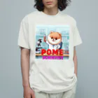 Pom-Dog'sのポメサイエンティスト Organic Cotton T-Shirt