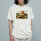 名画館のブリューゲル「バベルの塔①」　ピーテル・ブリューゲルの絵画【名画】 オーガニックコットンTシャツ