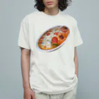 飯テロTシャツの店の【飯テロ】ドリア オーガニックコットンTシャツ