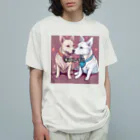 hyo34のいぬ2 オーガニックコットンTシャツ