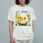 JUNのひよこの赤ちゃん 01 オーガニックコットンTシャツ