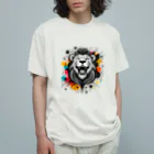 リトルスター・クローゼットの#laughing animal art Organic Cotton T-Shirt