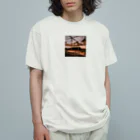 Ronanの夕暮れ時のイベント会場 オーガニックコットンTシャツ